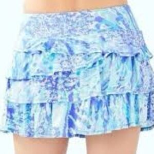 Lilly Pulitzer Luxletic Blue Skirt